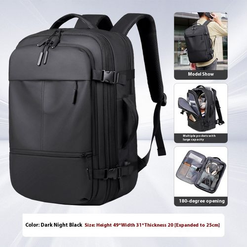 Backpack Travel Bag for Men Large Capacity Business Laptop Expandable