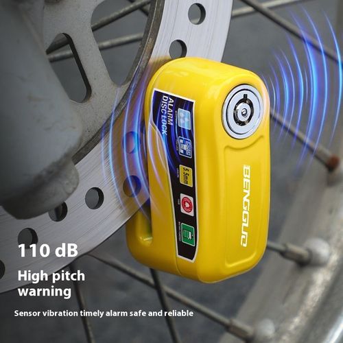 Motorcycle Anti-theft Alarm Disc Lock