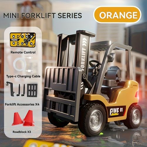 Alloy Miniature Remote-Controlled Forklift