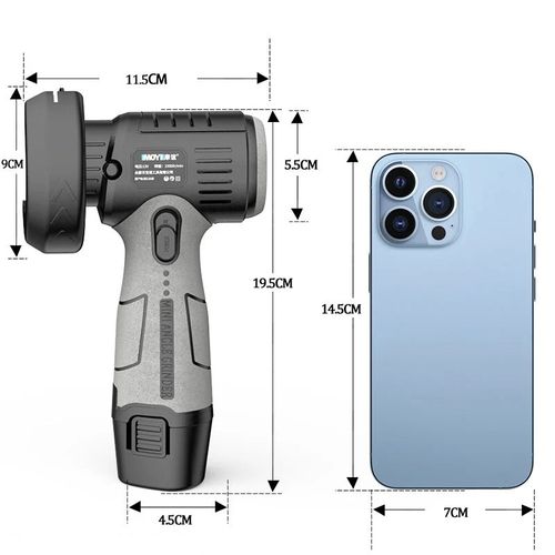 With 5 Cutting Discs, Rechargeable 🧰12V Mini Angle Grinder