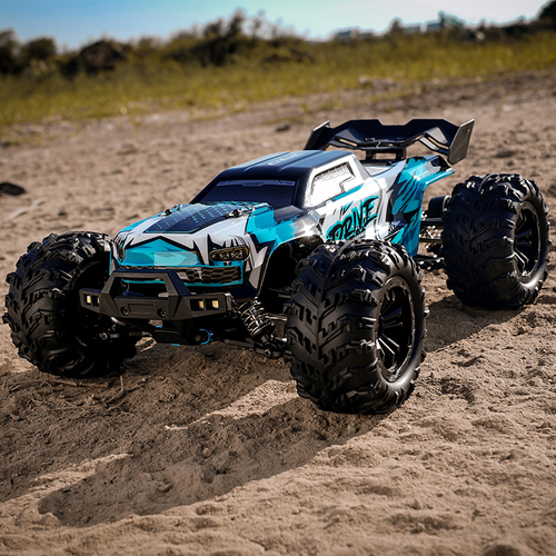 Big RC Car High Speed Remote Control Car Large RC 40+ KMH 4X4 Off-Road All Terrains Waterproof Hobby Grade Fast Racing Toy Gift Monster Trucks s for Adults and Kids Red