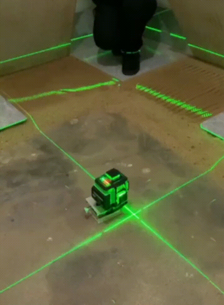 16 Lines Green Light Laser Level Self Leveling Tool