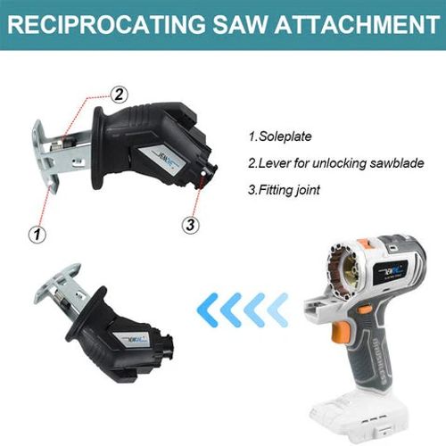18V Cordless 10 in 1 Multifunctional Power ToolKit