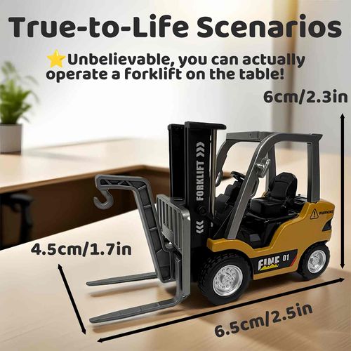 Alloy Miniature remote-controlled forklift