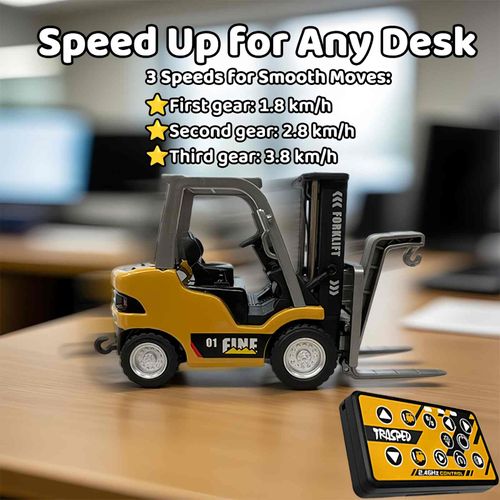 Alloy Miniature remote-controlled forklift