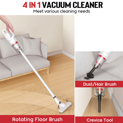 Handheld Vacuum High Power with Long Extension Tube, Car Vacuum Cordless, USB Charging Portable Dust Buster for car House Office Clean