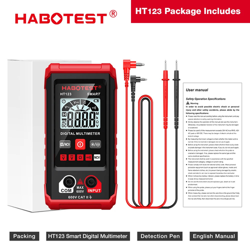 HABOTEST HT123 Smart Digital Multimeter