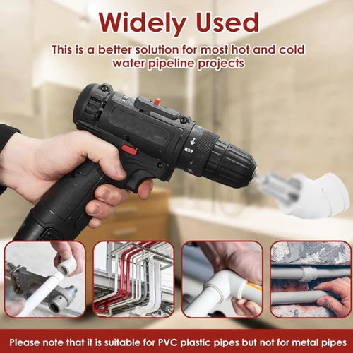 🔥 2025 6PCs PVC Pipe Threading Kit - Internal & External Thread Cutter Tool for DIY Plumbing & Irrigation