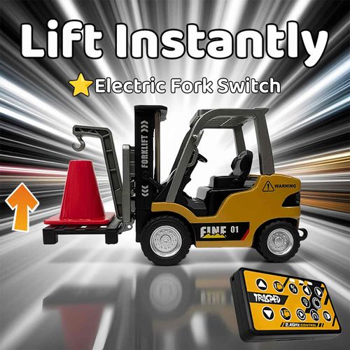 Alloy Miniature remote-controlled forklift