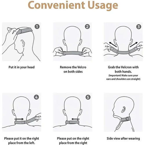 Neck Support - 360° Adjustable Neck Collar