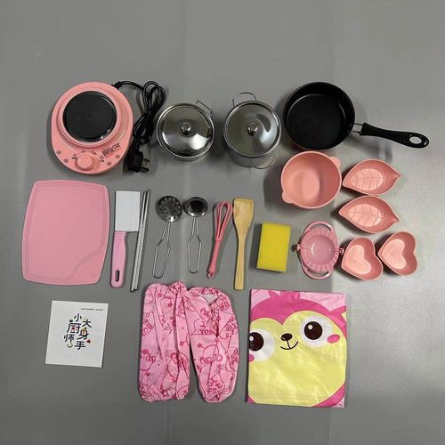 22 PCS Set Best Gift For Kid Childrens Real Cooking Mini Kitchen Toys