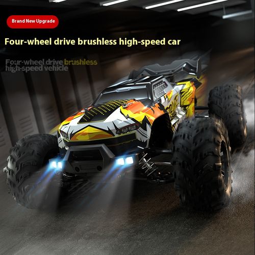 Big RC Car High Speed Remote Control Car Large RC 40+ KMH 4X4 Off-Road All Terrains Waterproof Hobby Grade Fast Racing Toy Gift Monster Trucks s for Adults and Kids Red