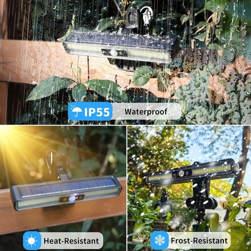 Ultra-Bright Solar Clip-On Landscape Light