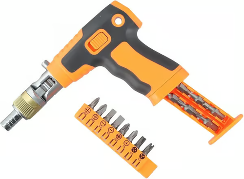 🔥 Upgraded 16-in-1 Portable Ratchet Screwdriver Set with Magnetic Handle 🛠️