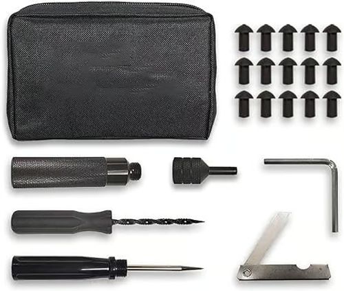 Tubeless Tire Pocket Plugger Repair Kit