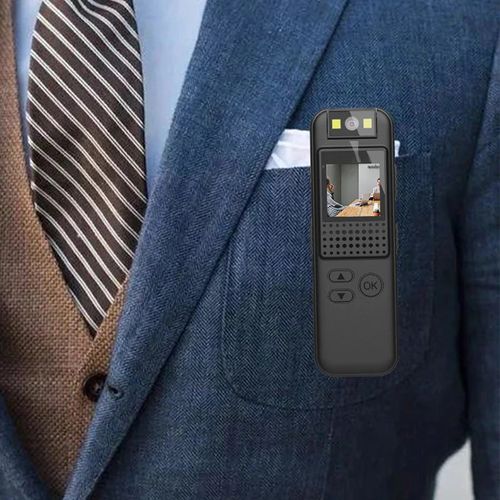 32g HD Night Vision Back Clip Camera Recorder