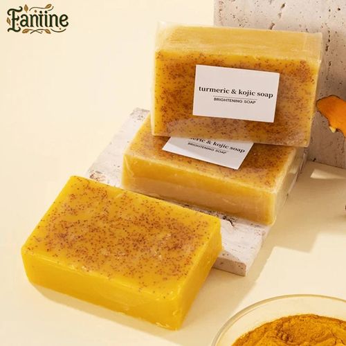 For Clear & Cool Skin in Lagos! 🧼 Tumeric & Lemon Glow Soap | Fights Acne & Body Odor!