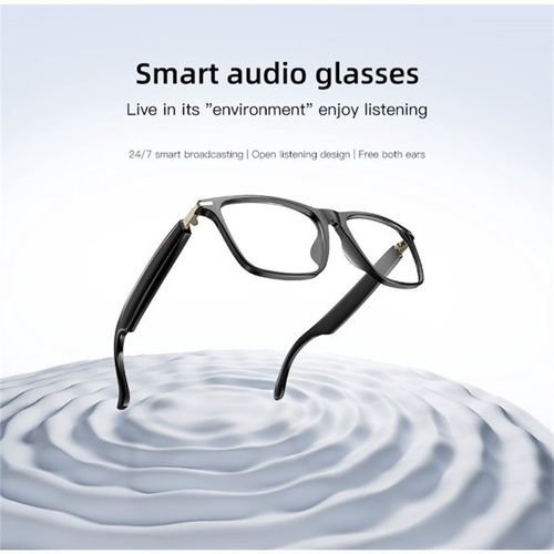 A pair of glasses with multiple uses, AI translation smart glasses, music and call noise reduction, conference recording and long battery life, waterproof Bluetooth glasses