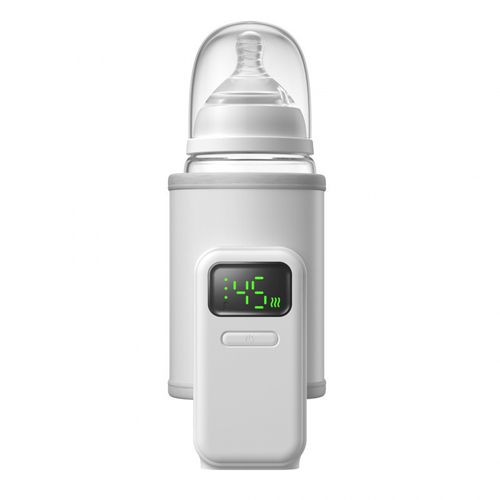 Portable Youngsters Bottle Warmer, Suitable for Travel, Quick Heating, Constant Heating for Up to 5 Hours, Accurate Temperature Control, Comfortable Feeding Anywhere, Waterless Heating Mil