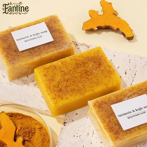 For Clear & Cool Skin in Lagos! 🧼 Tumeric & Lemon Glow Soap | Fights Acne & Body Odor!