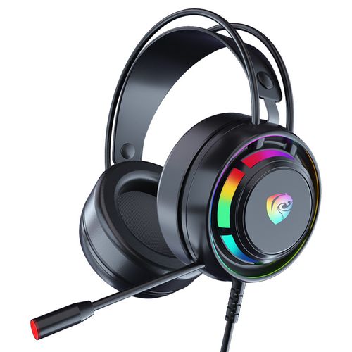PSH-300 PC Gaming Headset — 7.1 Surround Sound, Directional Audio, Built-in Microphone, Wired E-sports Headset
