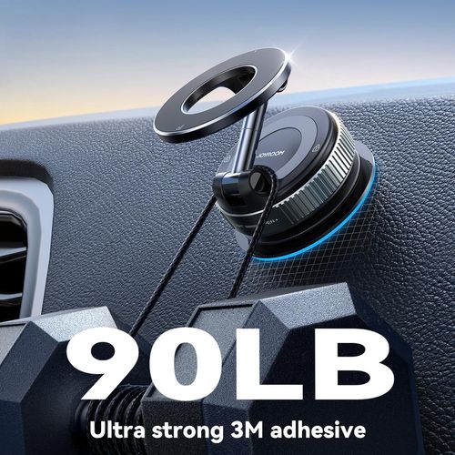 Premium Magnetic Car Phone Mount Easy Installation - Black