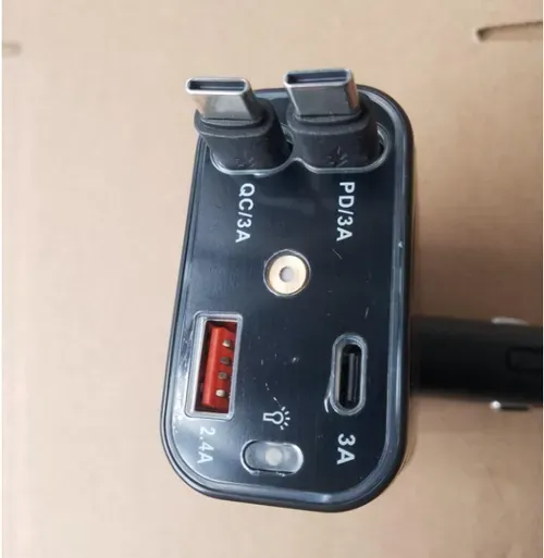 COD!!! Retractable Car Charger, starry sky ceiling projector light, 4 in 1 Fast Charging Car Charger USB-C & USB-A Compatible with iPhone 16&15&14&13&12&11,Galaxy,Pixel