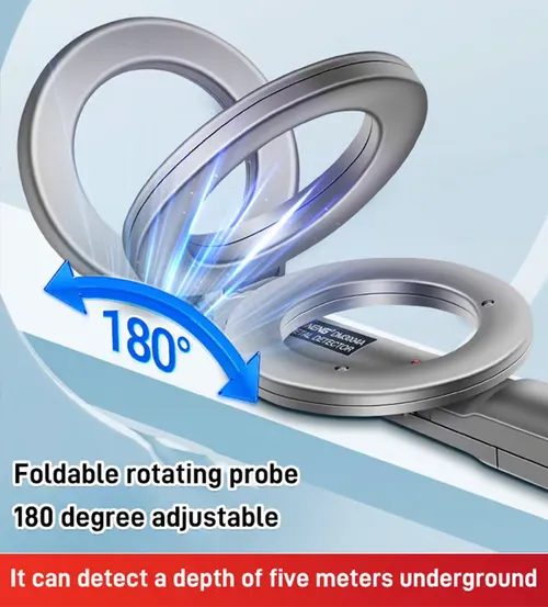 Handheld Highly Sensitive Metal Detectors Built-in copper wire induction coilQuick detection induction It can detect a depth of fiye meters underground
