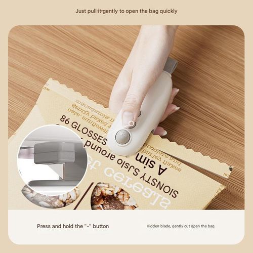 Sealing machine small hand pressure household sealer mini portable snack plastic bag heat sealer vacuum plastic sealer