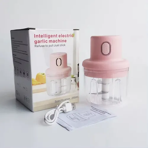 Portable Electric Garlic Crusher Vegetable Chopper Light Weight Mini Rechargeable Baby Food Blender Kitchen Chopper