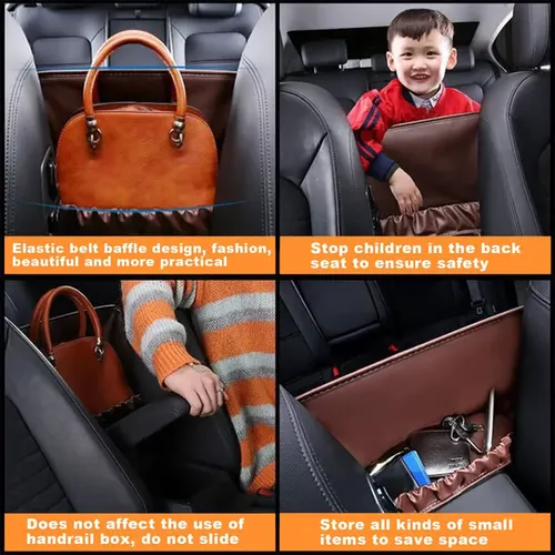 🔥Car Storage Pocket Car Storage Pocket is the perfect place for your purse or your handbag will not tip and lose its contents when you brake suddenly. It is designed to help you store extra items like documents, phone, or any valuable items that you need most to keep them organize and easy to reach.