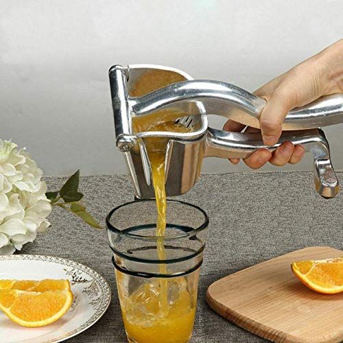 Silver Manual Juicer | Manual Juicer with Juice Filter
