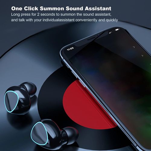 In-ear headphones with a built-in power bank