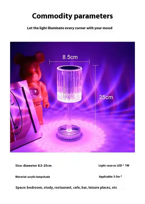 16-color ambient lights that can be remotely controlled and touched Remote Control Total 16 colors Brightness Adjustable Flash,Stroke,Fade,Smooth Modes