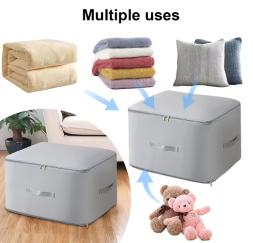 Large Organizer Storage Bag Dustproof Moisture-proof Compression Quilt Clothes Closet Cabinet Organizer Home School Packing Cube