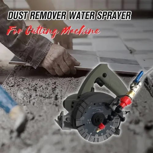 Cutting Machine Misting System Water Sprayer High efficiency dust collector: precision cleaning position, reduce dust, protect your health, clean the dust on the of the cutter, easy to clean, use less water to clean most of the dust