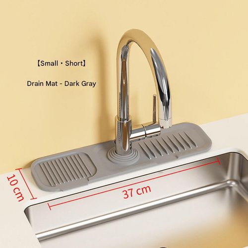 Button silicone faucet drain pad kitchen sink storage pad wash basin leak-proof non-slip pad