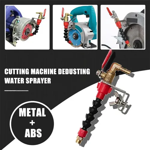 Cutting Machine Misting System Water Sprayer High efficiency dust collector: precision cleaning position, reduce dust, protect your health, clean the dust on the of the cutter, easy to clean, use less water to clean most of the dust