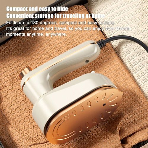 Steam Iron, Portable Steam Iron - Fast Heating Travel Fan, 220V Reusable Suit Care, Wedding Dress Care Travel Supplies
