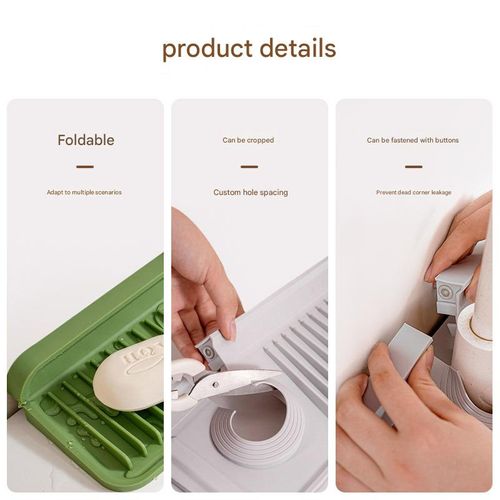 Button silicone faucet drain pad kitchen sink storage pad wash basin leak-proof non-slip pad