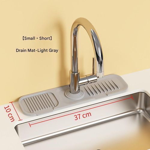 Button silicone faucet drain pad kitchen sink storage pad wash basin leak-proof non-slip pad