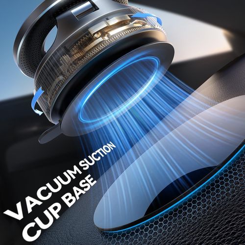 Premium Magnetic Car Phone Mount Easy Installation - Black