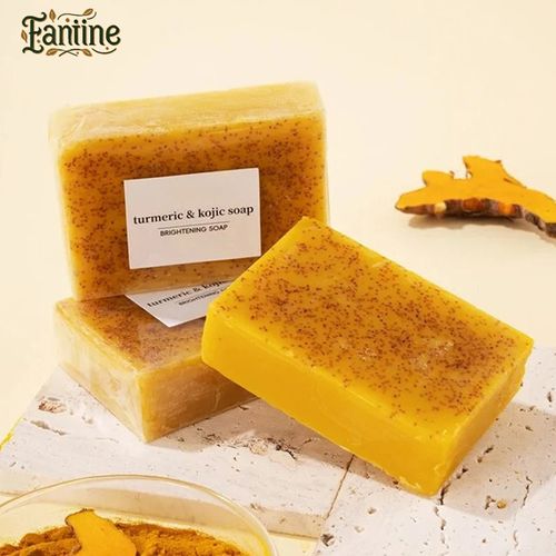 For Clear & Cool Skin in Lagos! 🧼 Tumeric & Lemon Glow Soap | Fights Acne & Body Odor!