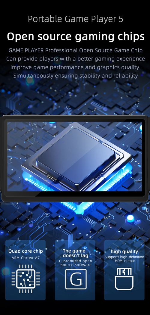 PS5 handheld game console open source system PSP arcade game