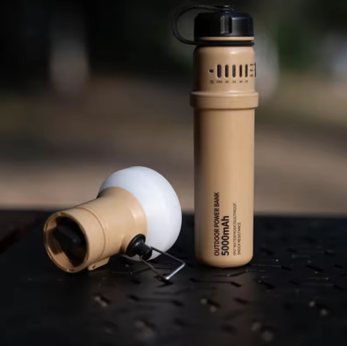 Multi functional large capacity mobile power supply integrated portable outdoor camping tent