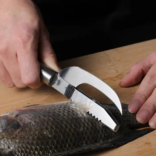 Masterclass 3-in-1 Fish Knife Bye Bye Numerous Cumbersome Knives Cleaning Fish, One Knife Enough 2PC