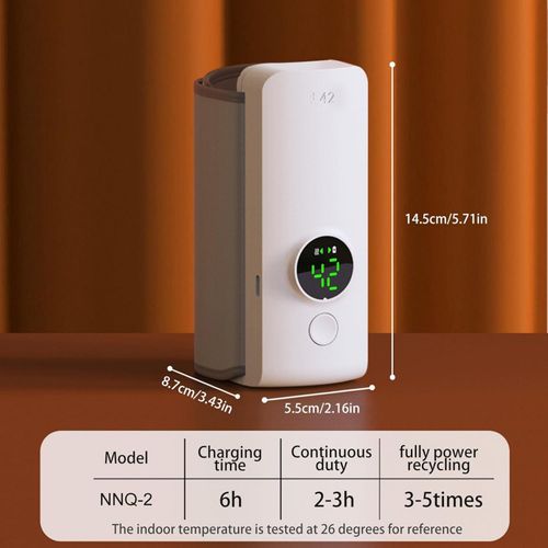Portable Youngsters Bottle Warmer, Suitable for Travel, Quick Heating, Constant Heating for Up to 5 Hours, Accurate Temperature Control, Comfortable Feeding Anywhere, Waterless Heating Mil