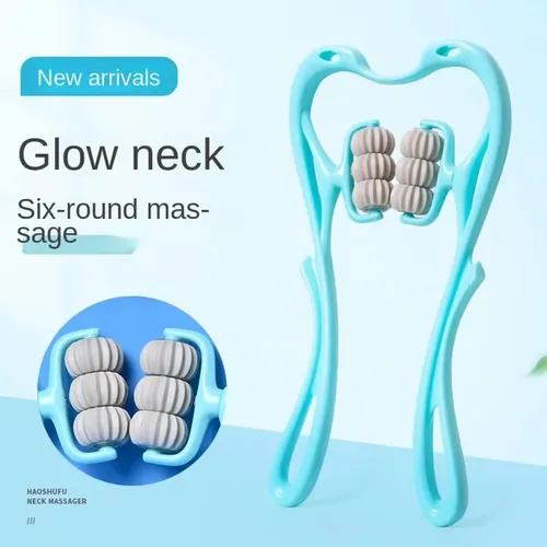 6 Wheel Pressure Point Neck Massager  Massage facilitates circulation because the pressure created by the massage technique actually moves blood through the congested areas. The release of this same pressure causes new blood to flow in. This helps alleviate sore muscles, relieves tension and fatigue.