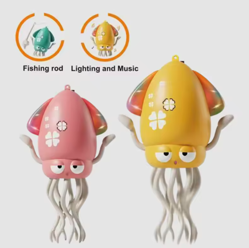 Smart Dancing Octopus Robot - Auto-Avoidance Electronic Toy, Interactive Animated Gadget for Kids, Fun Educational Gift