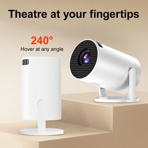 A home entertainment powerhouse! This portable projector is affordable, energy-efficient, and portable, making it easy to transform your living room into a home theater for cozy movie nights and exciting football matches!